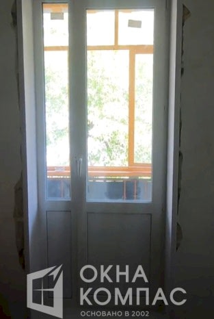 Фото объекта Установка балконной двери в квартире