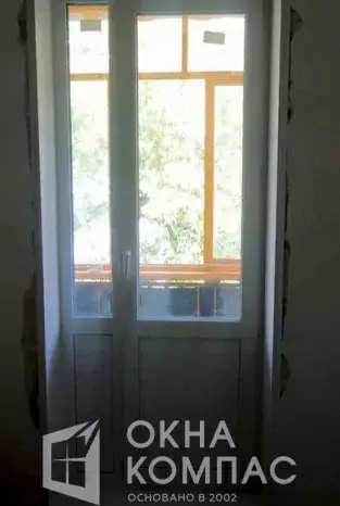 Фото объекта Установка балконной двери в квартире