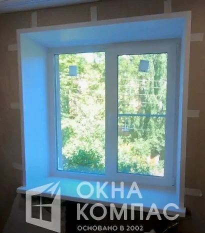 Фото объекта Установка два двухстворчатых окна в квартире - г. Н. Новгород.