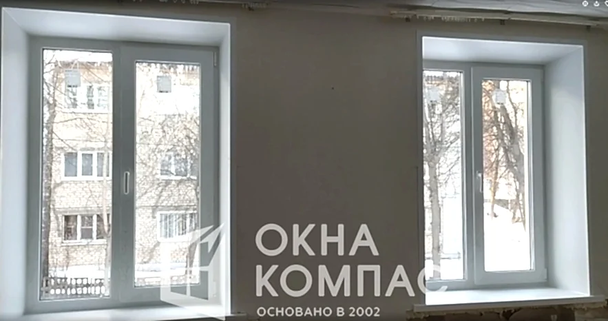 Фото объекта Остекление квартиры в Нижнем Новгороде двумя конструкциями